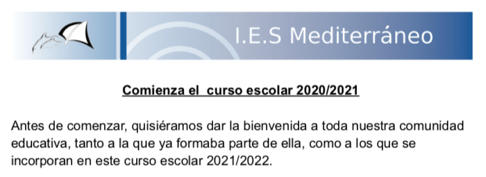 comienzo-curso comienzo del curso