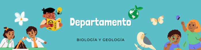 Encabezado de Google Classroom Ciencias Naturales Infantil Divertido Azul