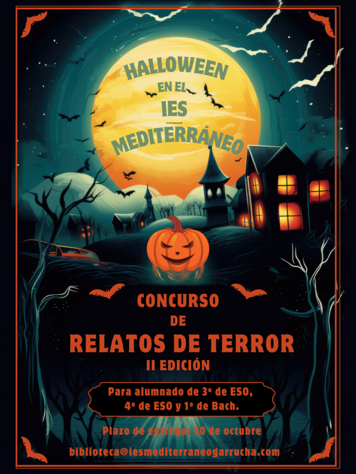 cartel concurso relatos de terror reducido